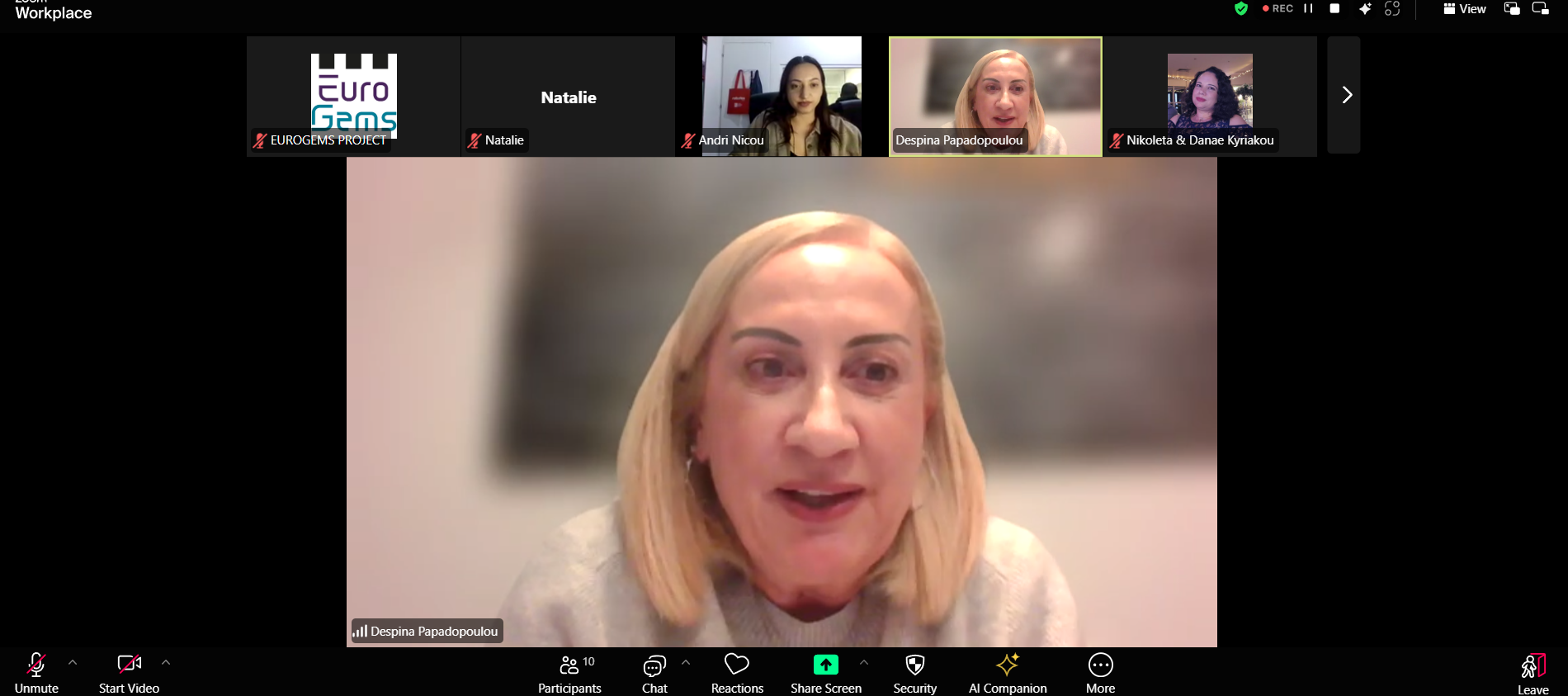 Role Models Online Training Activity – Eurogems